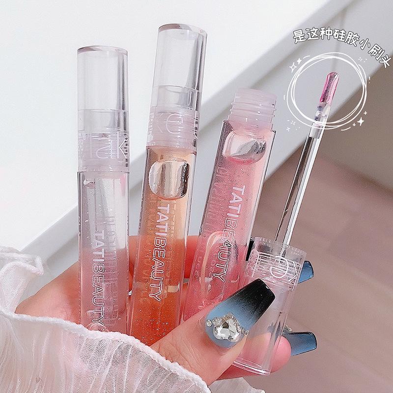 Li Jiaqi Moisturizing Lip Oil: Transparent Water-Light Gloss with Mirror Finish for Plumping, Moisturizing Glass-Like Lip Color