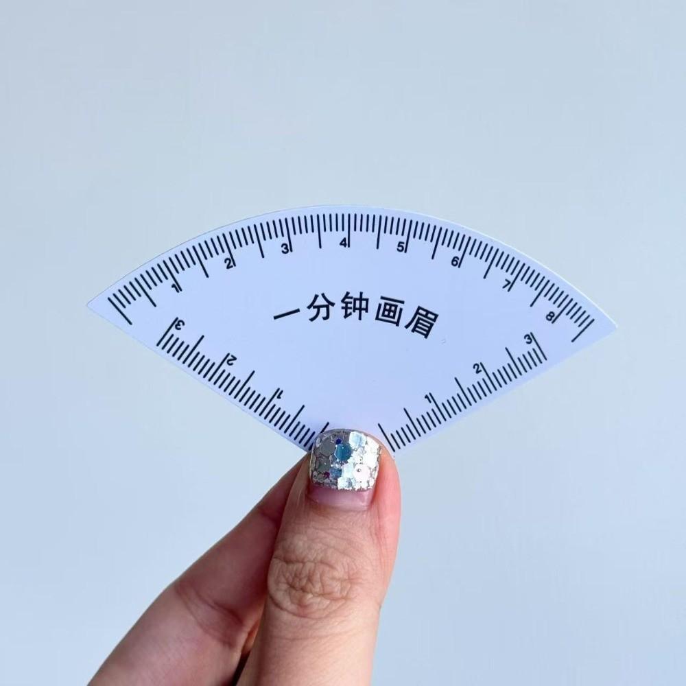 New Fast Drawing Eyebrow Drawing Eyebrow Desgin Ruler Reusable Shaping Makeup Drawing Guide Ruler Mapping Tool Gift
