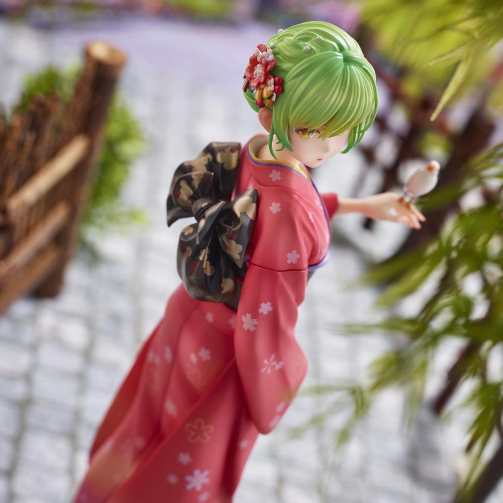 Union Creative Momoko Illustration PVC ABS Painted Finished Figure "En-chan (Kimono)" Non-scale &