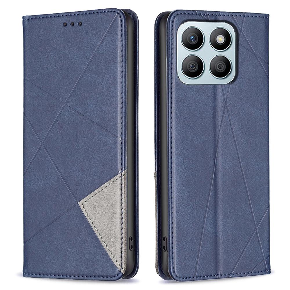 Für Honor X8b 4G Handyhülle Bedruckte PU-Lederhülle mit Kartenfächern