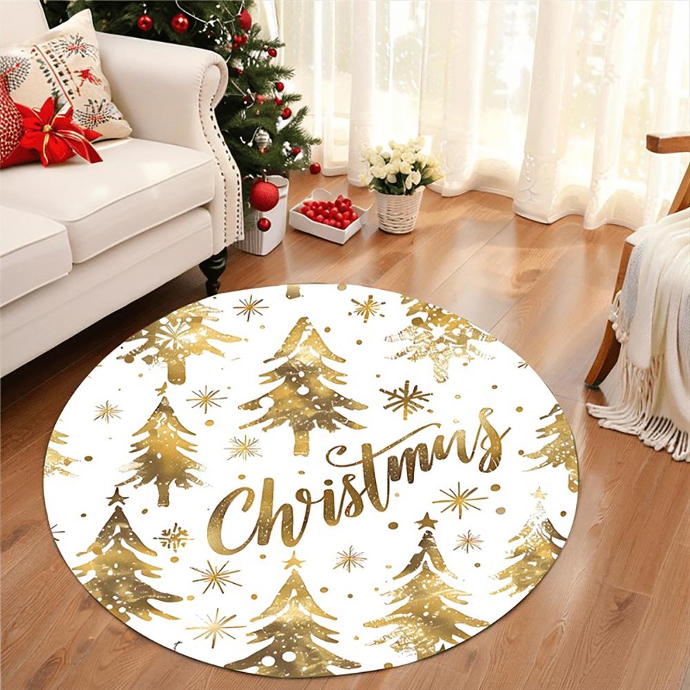 Christmas Area Rugs: Cozy Decor for Your Holiday Home Bedroom room floor mats New Year home decoration
