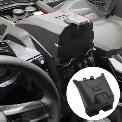 For 2017-2025 Can Am Maverick X3 Accessories ATV Organizer Storage Box with Mobile Phone Bracket Models Box Tray 715002874