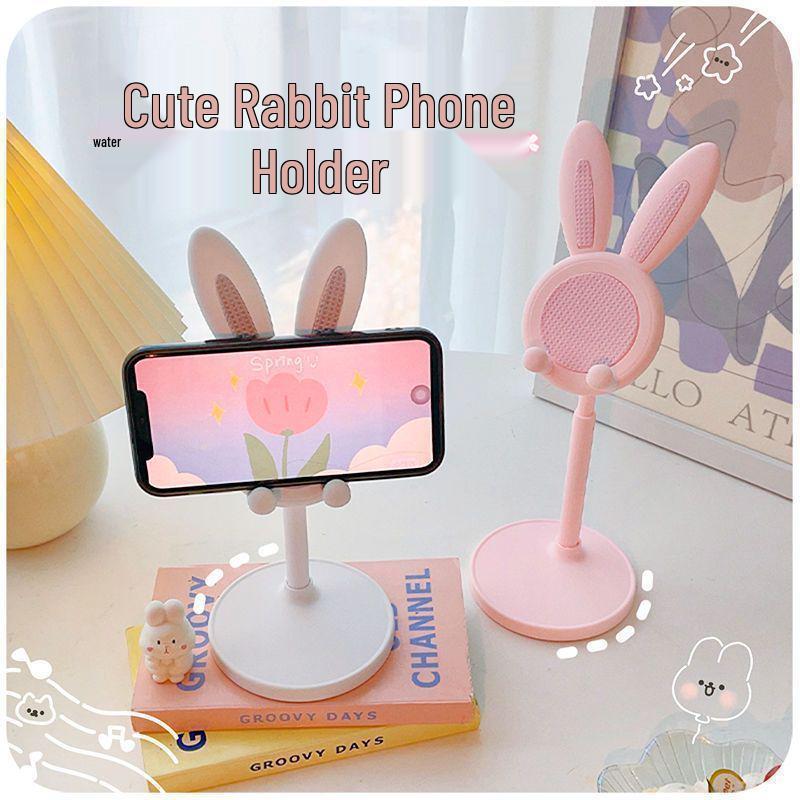 Adjustable Cartoon Rabbit Phone & Tablet Stand
