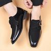 Fashion 2025 Classic Men Pu Leather Shoes Luxury Brand Men Business Dress Shoes Wedding Party Man Slip-On Casual Shoes Loafers Plus38-48