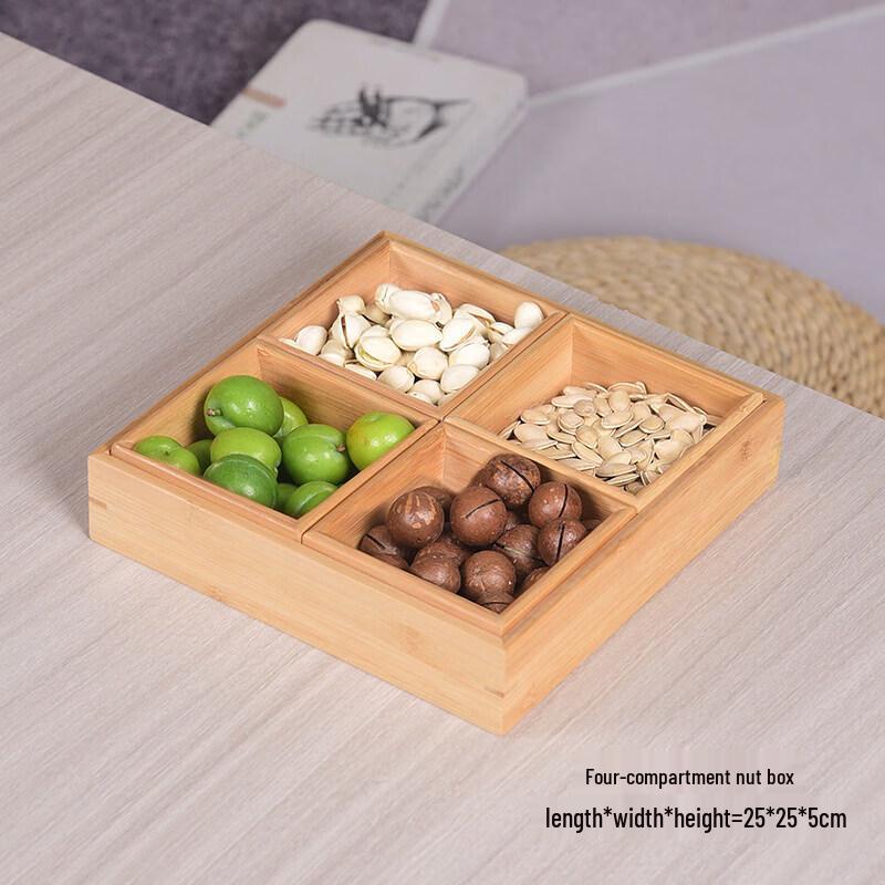 Korean Style Wooden Serving Tray
