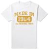 New Men Made in 1964 Birthday Gifts 62 Years Old Bday T Shirt Casual Tee shirt Casual Short Sleeve Vintage Couples TShirt