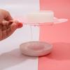 2Pcs Flower Shaped Cherry Dish Detachable Draining Soap Holder Anti-Slip Tray for Kitchen Bathroom Home