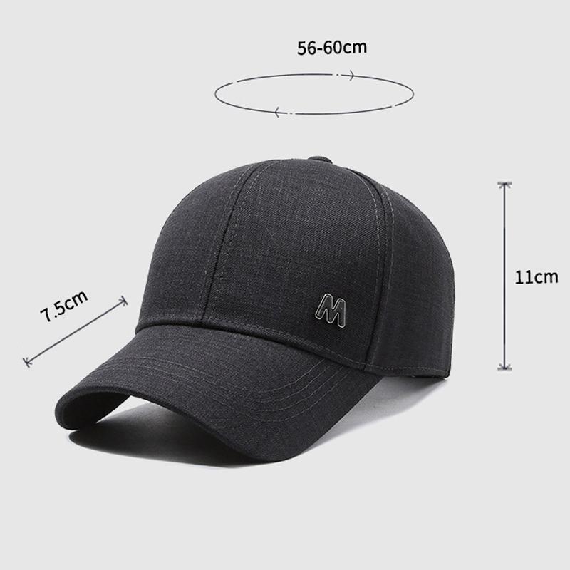 Middle-Aged and Elderly Baseball Cap Spring Autumn Male Cap Outdoor Sun Hat Snapback Hat Visor Hats Fishing Hat Peak Cap