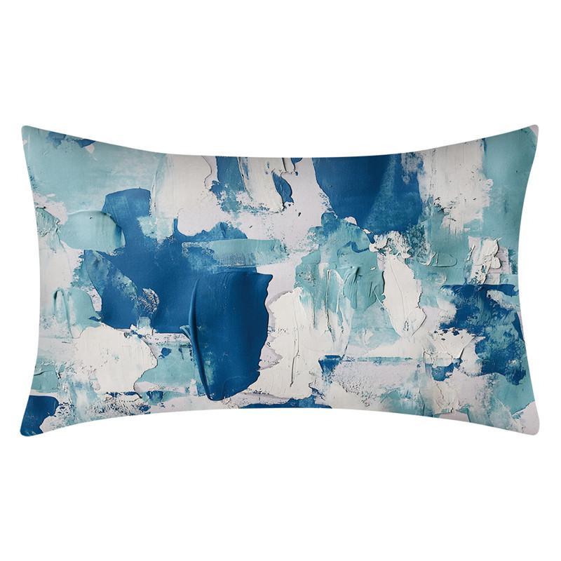 

Чехол для подушки с граффити 30X50, полиэстер, абстрактная живопись, декоративная наволочка, диванные подушки, желтые наволочки, домашний декор 30x50cm