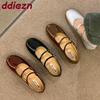Fashion Fashion Buckle Strap Ladies Mary Janes Flats Shoes Female Round Toe Footwear Shallow Women Ballet Flats Dance Shoes lady
