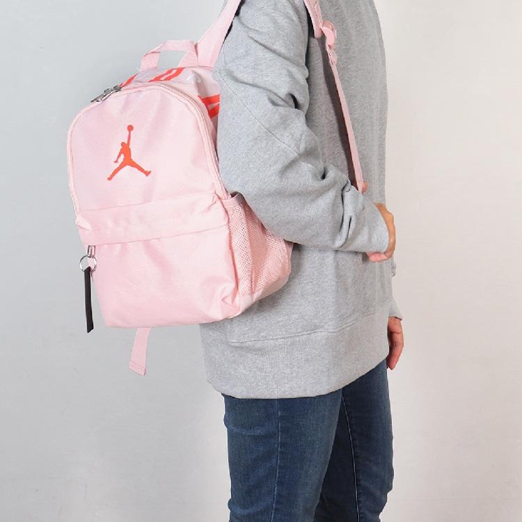 New Jordan Polyester Backpack Trumpets Unisex Pink JD2213008TD-002