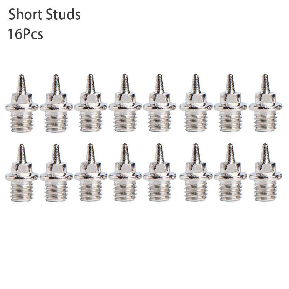 16Pcs Field Shoes Spikes Steel Track Spikes Wear-resistant Shoe Studs