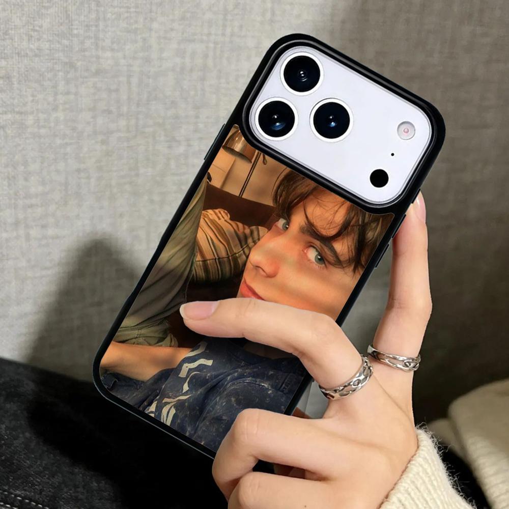 Capa Case for iPhone 17 Air 16 Pro Max 15 Plus 11 13 Mini 14 12 Back Phone Cover Etui Trend Aidan Gallagher Number Five iPhone 16 Pro