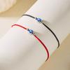 Nuovo Design 10 Stili Corda Rossa Portafortuna Occhio Blu Braccialetti per Donne Braccialetti Intrecciati Fatti a Mano per Coppie Amuleti Gioielli di Amicizia