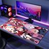 Anime Naruto Kurama Mouse Pad, Large Gaming Desk Mat, Non-slip XXL Mousepad for Laptop & Tablet, Mini PC Playmat with Stitched Edges