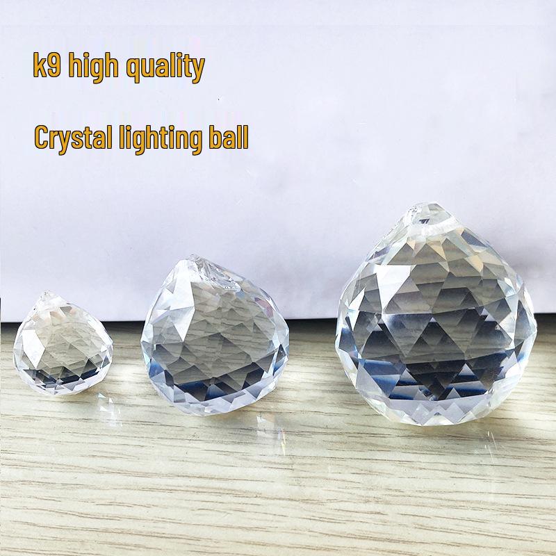 K9 Crystal Chandelier Ball Pendant Ornament for Wedding and Bead Curtain Decor
