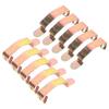 ABOOFAN 10pcs Air Filter Shell Clamp Car Air Vent Clip Spring Clip Clamp Air