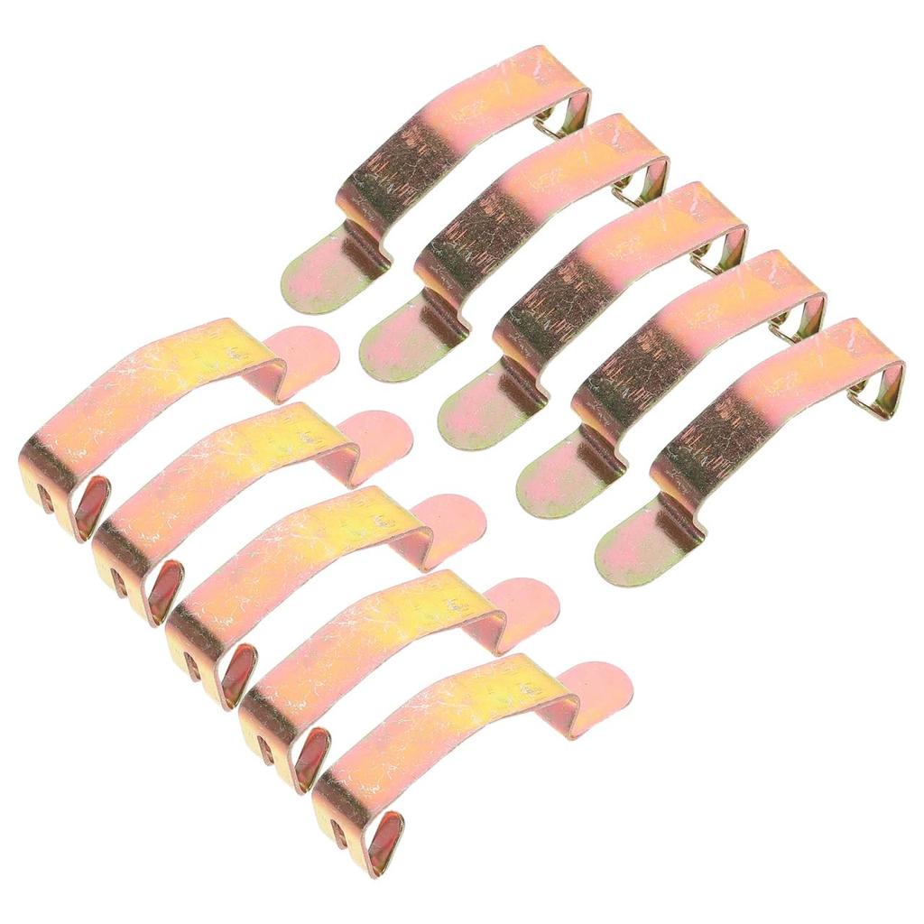 ABOOFAN 10pcs Air Filter Shell Clamp Car Air Vent Clip Spring Clip Clamp Air