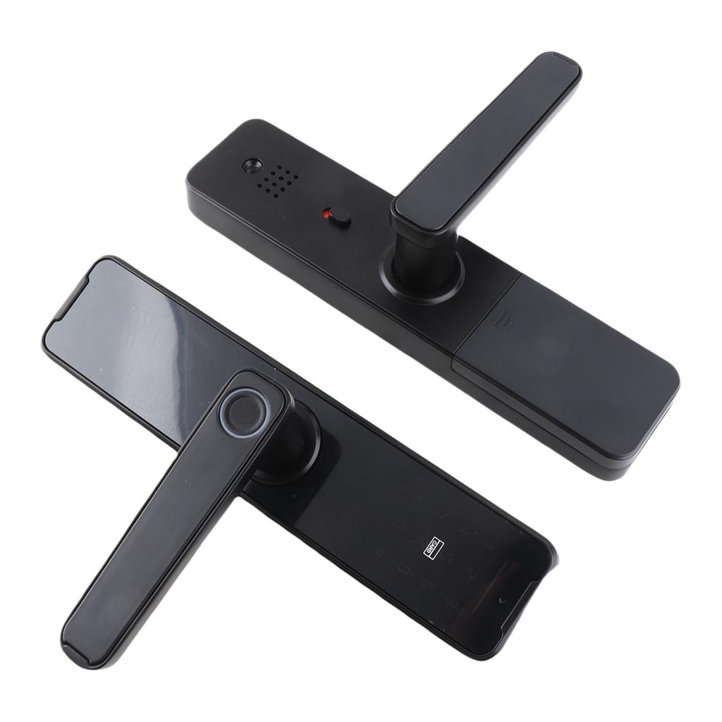 Keyless Entry   Double Lock Cylinder IC Card Fingerprint Password Mechanical Key Mobile APP Unlocking Smart