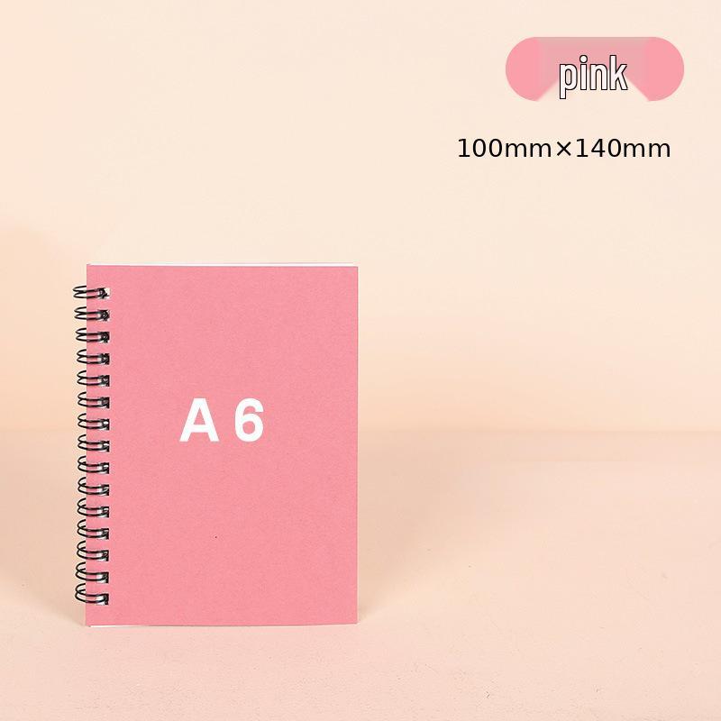 Custom Retro Kraft Paper Spiral Notebook with Logo Printing
