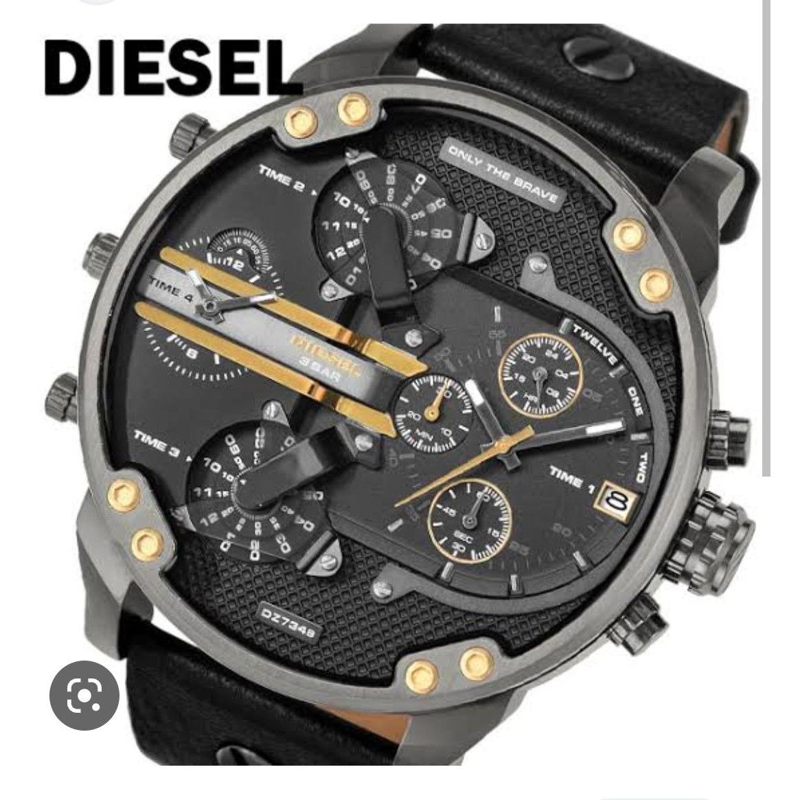 Б/У DIESEL DZ7348 Неиспользованные новые Часы Diesel