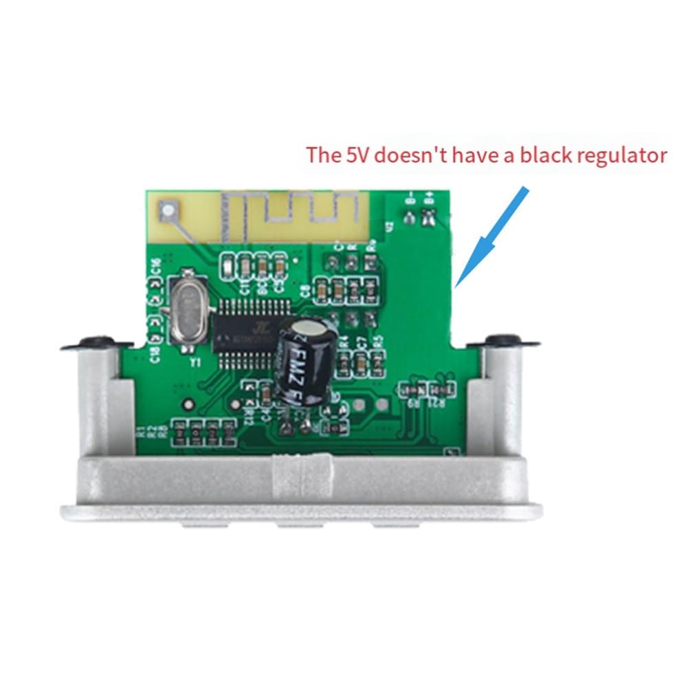 Inscriptions Bluetooth 5.0 MP3 WMA APE Decode Board Car Audio USB TF FM Radio