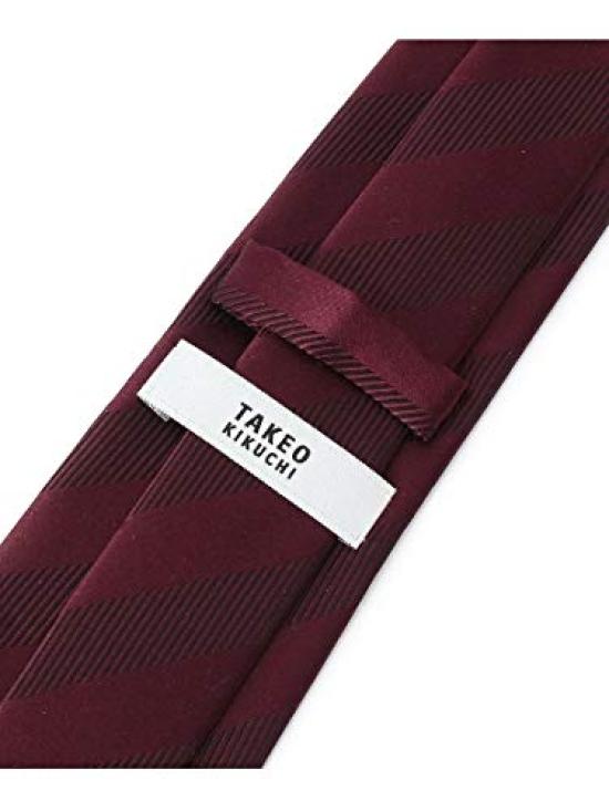 Takeo Kikuchi Tango Stripe Made in Green 07001102 Tie, Japan, Men's, (322),