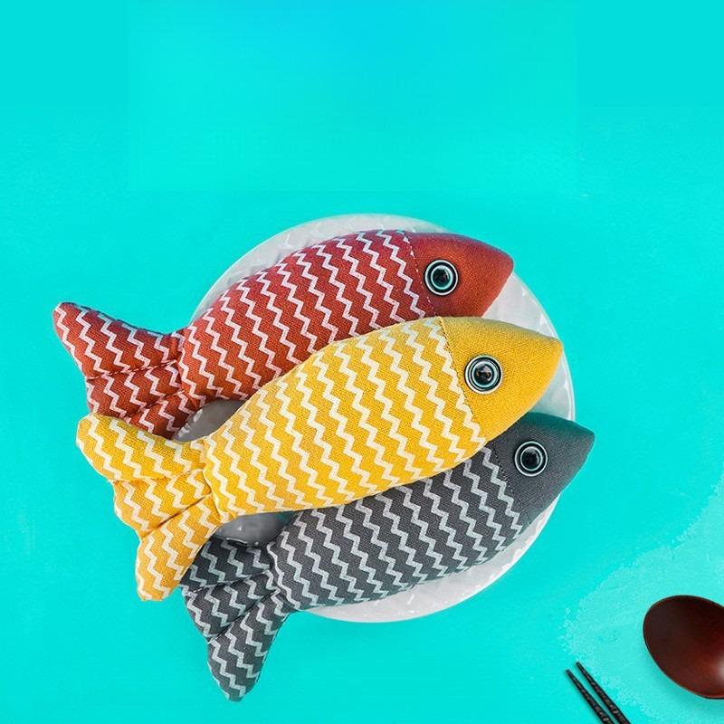 Giocattoli per gatti auto-hi burattino erba gatta pesce simulato gattino molare gattino gatto stuzzicare bastoncino gatto gatto domestico articoli per gatti