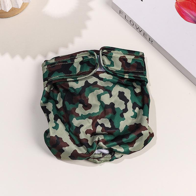 

Стираемые подгузники для домашних животных: Защитные штаны для маленьких собак Бишон Фризе во время менструации Medium