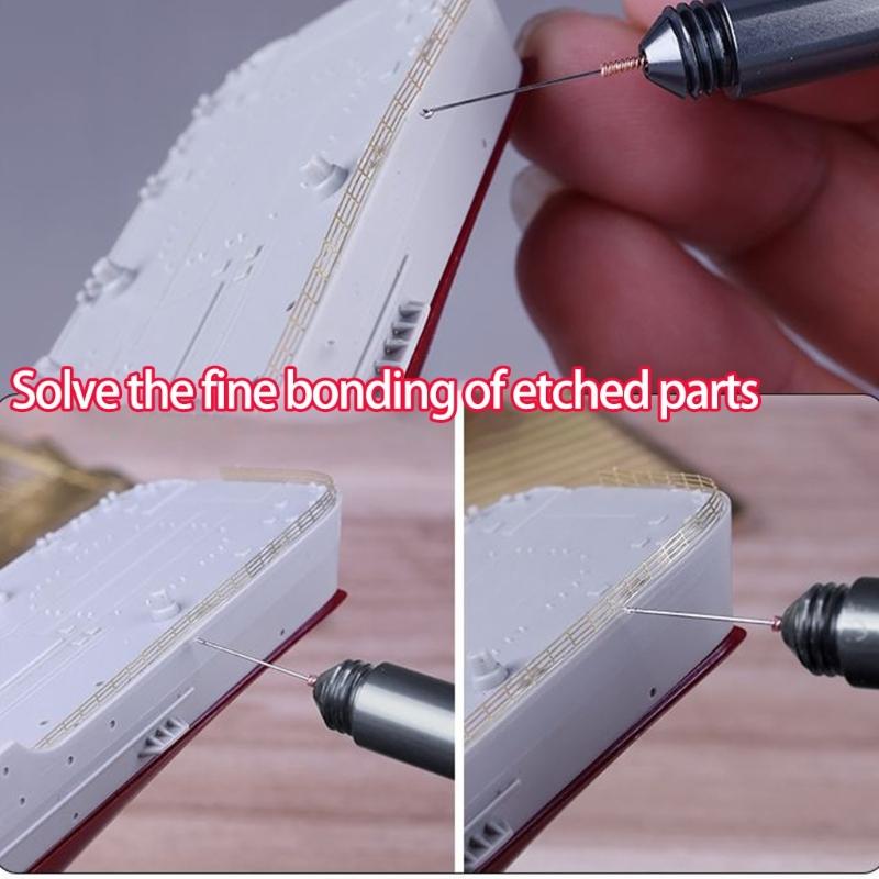 Haltbarkeit Metallkleber Spenderhilfe Modell Spenderstab Für Bastler und Detaillierte Klebeanwendungen für Miniaturen