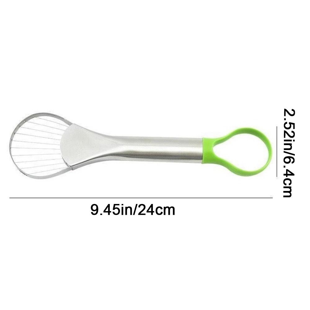 Stainless Steel 2 in 1 Avocado Cutter Household Avocado Core Remover Kitchen Gadgets