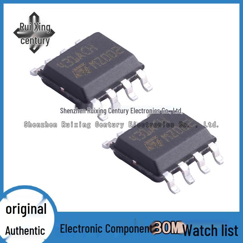 

TL431ACDT SOIC-8 Adjustable Shunt Regulator Voltage Reference IC