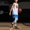 Li Ning Professional Basketball Collection Basketball Jerseys Men's White Moderate Straight Fit AAYR475-1