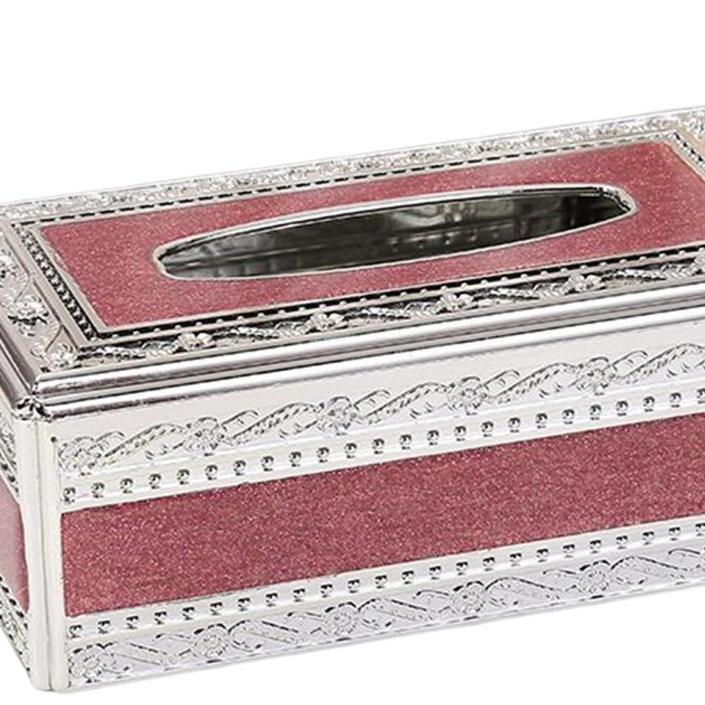Tissue Box Cover Napkin Paper Holder Case Pumping Paper Case Tissue Holder for Office Kitchen Home Living Room Decoration