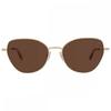 American Optical Brown Cat Eye Ladies Sunglasses Whitney 3 58 Multi