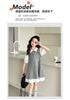 Girl's Super Beautiful Dress, College Style Shirt Dress, 2026 New Summer Short Sleeved Korean Version, Big Children's Trend