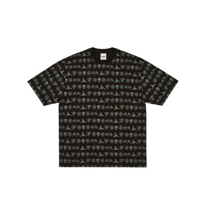 Palace Palactic T-Shirt With All Over Logo Print Unisex Tops P28ES070
