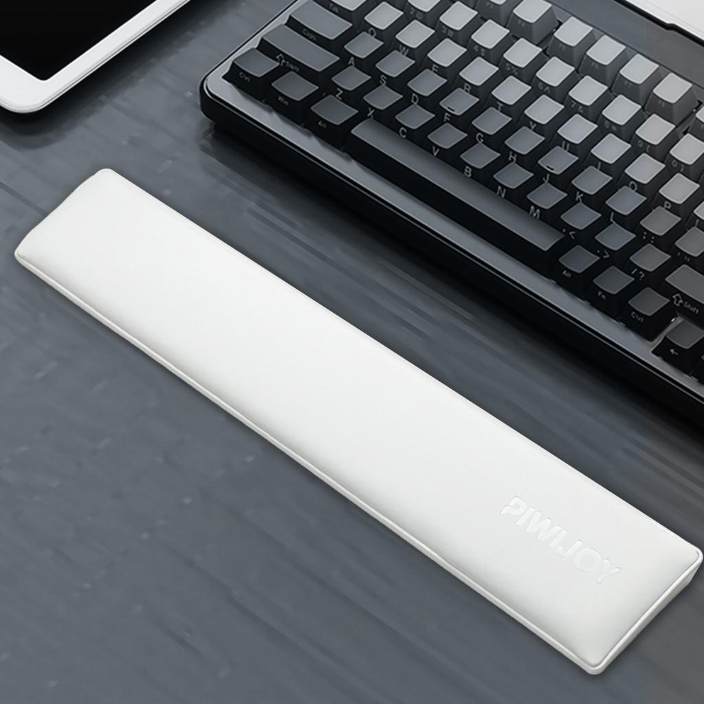 Gaming Keyboard Wrist Rest Pad Ergonomic Memory Foam Anti-Slip Rubber Stable Base 101 Keys Keyboard Hand Support for Home Office