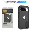 3IN1 Heavy Duty Defender Invisible Bracket Case for Google Pixel 10 9 Pro XL  Armor Ott Box Hard Fall Resistant Protect Cover