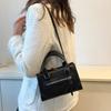 Crossbody Bag for Women  Fashion Casual Western Style Shoulder Handbag Simple Texture Messenger Small Square Bag