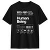 Huunisex Being 100 Organic Tshirt Summer Trendy Cool Tshirts 100 Cotton Round Neck Plus Size Tees Shortsleeve Aesthetic Tops