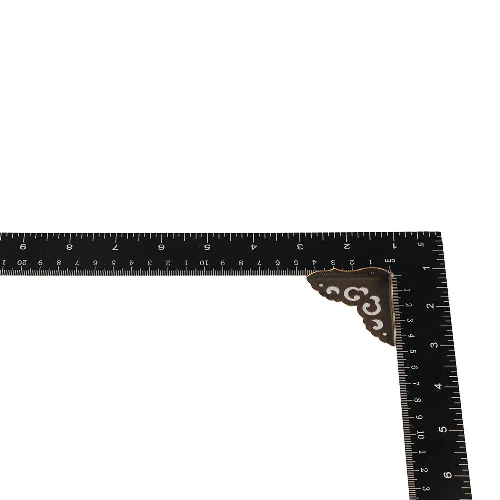 1ks Pouzdro Antický Chránič Rohu Ochrana Hrany Rohový Držák Pro Nábytkové Kování