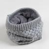 Used [New] [Laisve] Knit Snood with Fleece Lining for Women, Neck Warmer, Fluffy Scarf, Fur Stole, Soft, Thick, Warm, Plain, Cozy, Cold Protection,