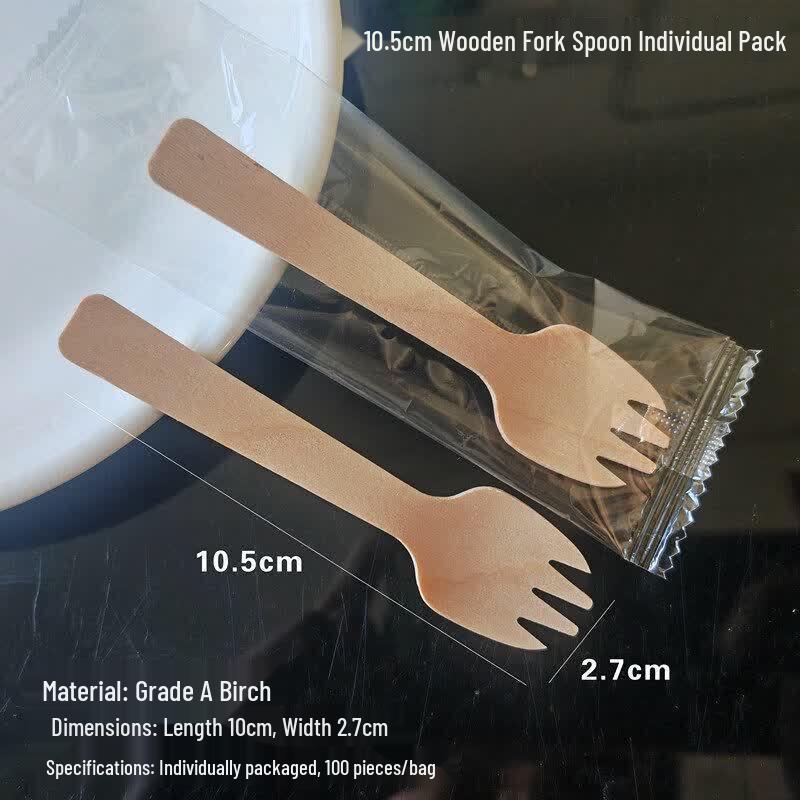 ZISIZ Disposable Eco-Friendly Cutlery