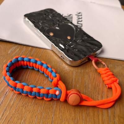 Colorful Woven Adjustable Phone Straps Polyester Hand-woven Phone Case Braided Lanyard Handmade Exquisite