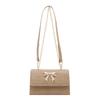Piccola Cravatta a Papillon Quadrata Borsa a Tracolla Semplice ed Elegante a Spalla Singola