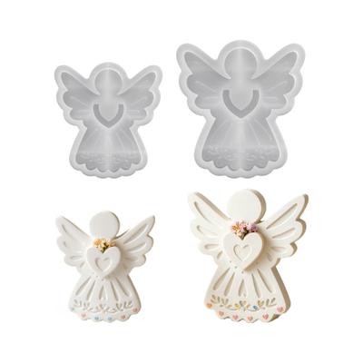 Silicone Mould Reusable Angel Wing Artistics Home Decoration Fragrances Holders Gift Ideas