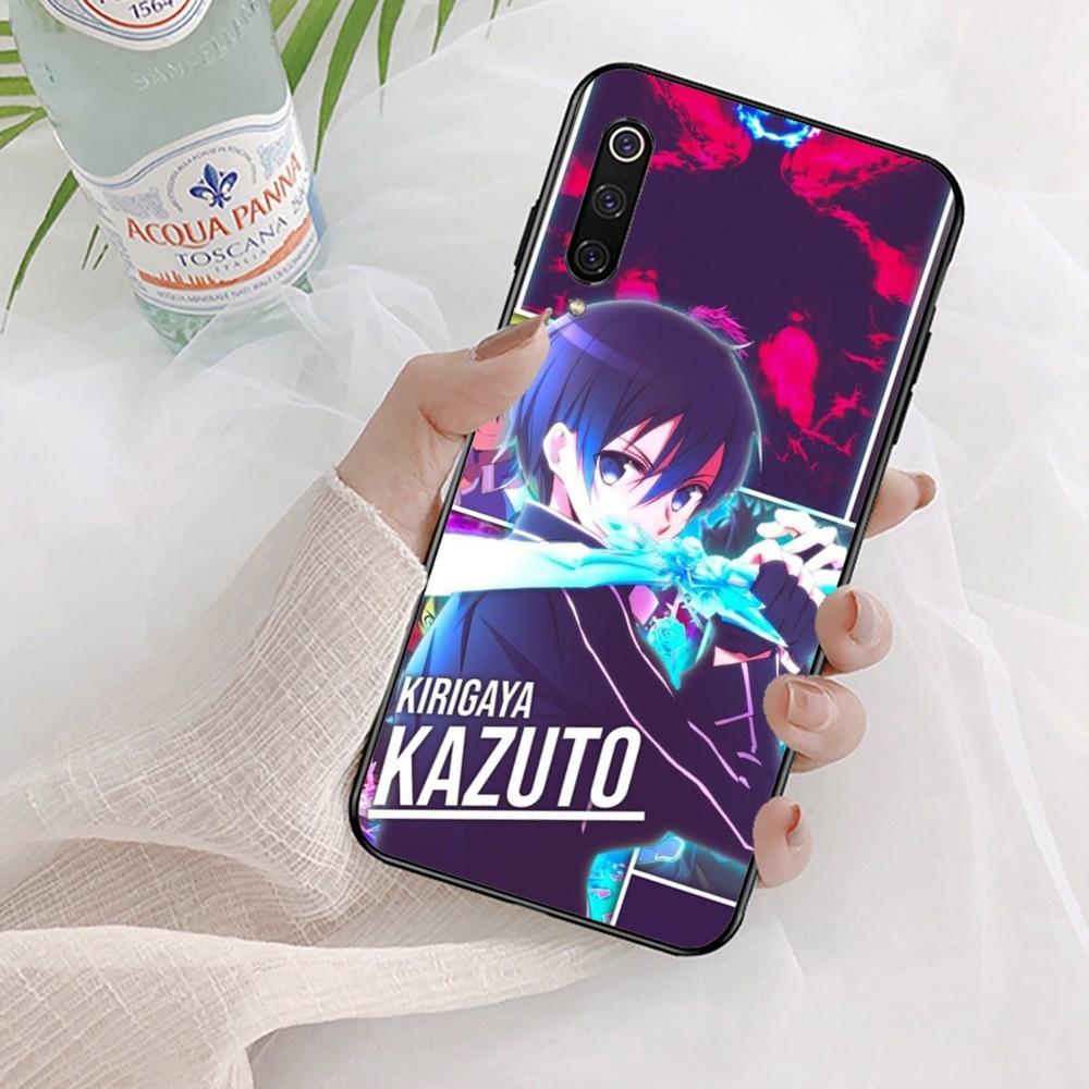 Sword Art Online Phone Case For Xiaomi Mi 5X 8 9 10 11 12 lite pro 10T PocoX3pro PocoM3 Note 10 pro lite