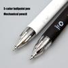 Multifunction Multicolored Ballpoint Pen Mechanical Pencil, 5-Color-in-1 Retractable Ballpoint Pen for School Office