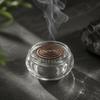 Glass Aromatherapy Stove Mini Mosquito Coils Tray Ancient Style Fragrance Censer  Tea Ceremony